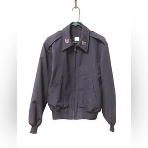 VNT Military Bomber Jacket—Metal Pins and Shoulder straps—Unisex lightweight 🔥
